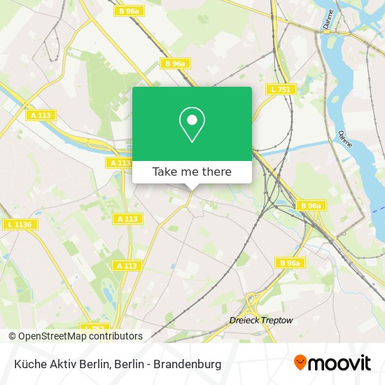 Küche Aktiv Berlin map