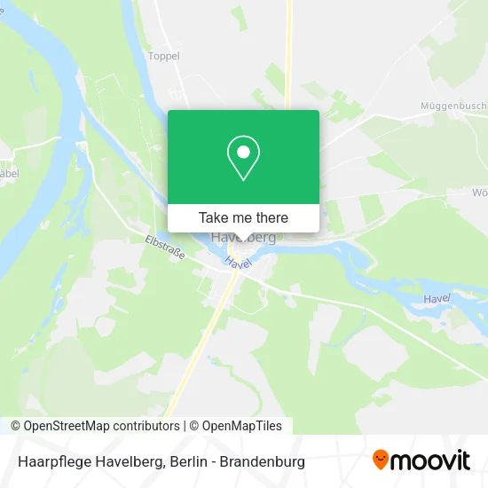 Карта Haarpflege Havelberg