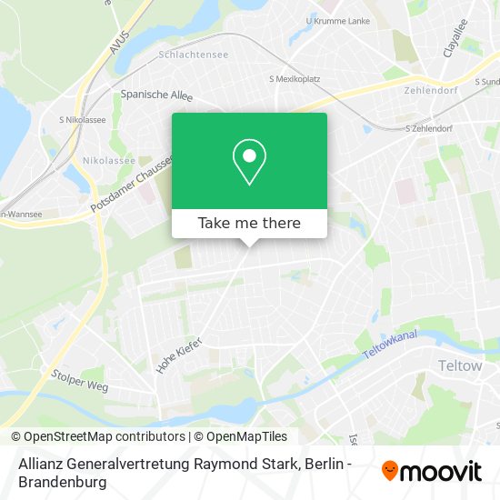 Allianz Generalvertretung Raymond Stark map