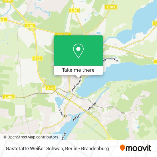 Gaststätte Weißer Schwan map