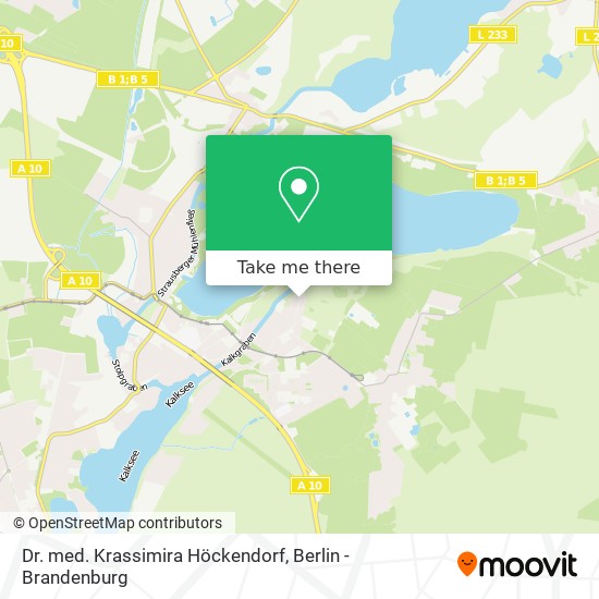Dr. med. Krassimira Höckendorf map