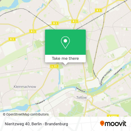 Карта Nieritzweg 40