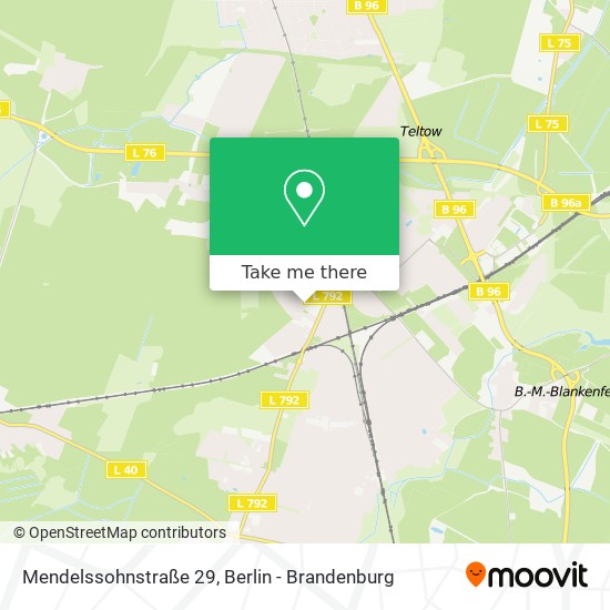 Mendelssohnstraße 29 map