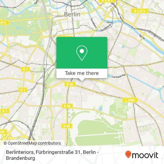 Berlinteriors, Fürbringerstraße 31 map