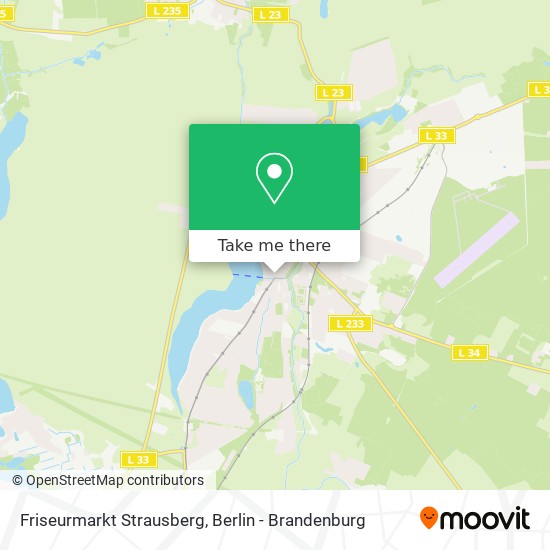 Friseurmarkt Strausberg map