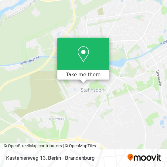 Kastanienweg 13 map