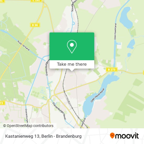 Kastanienweg 13 map