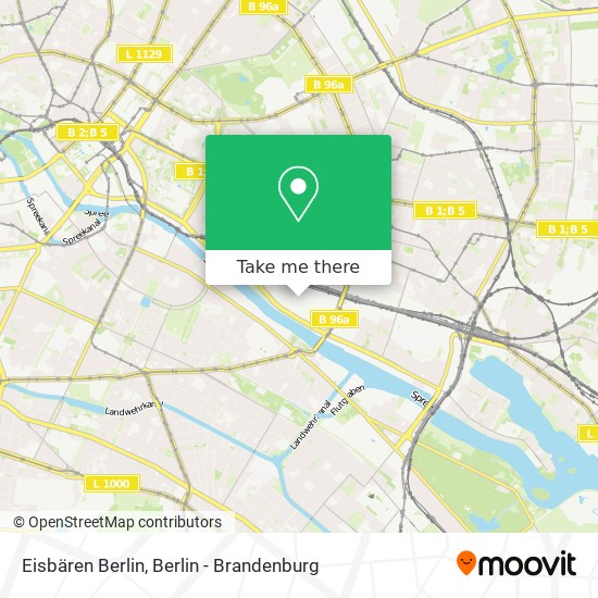 Eisbären Berlin map