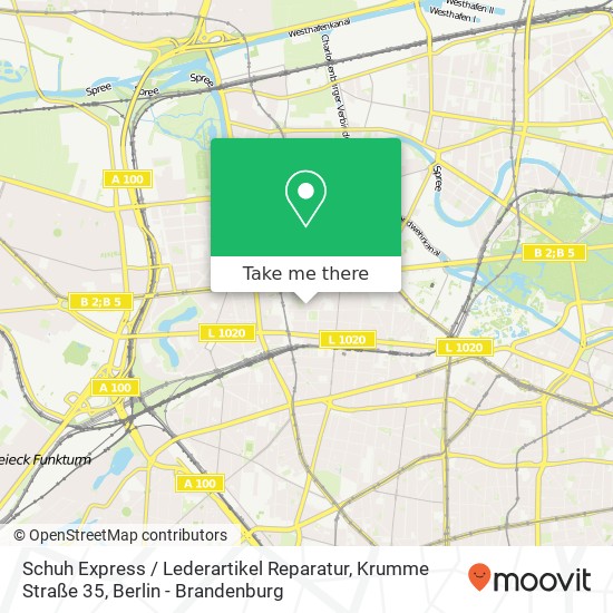 Schuh Express / Lederartikel Reparatur, Krumme Straße 35 map