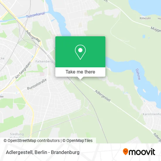 Карта Adlergestell