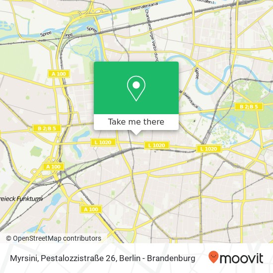 Карта Myrsini, Pestalozzistraße 26