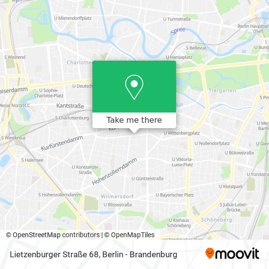 Lietzenburger Straße 68 map
