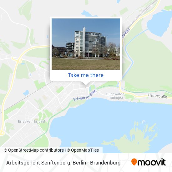 Arbeitsgericht Senftenberg map