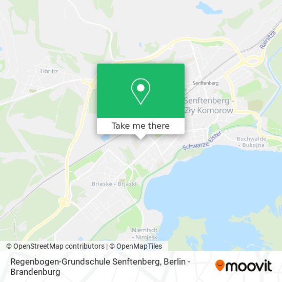 Regenbogen-Grundschule Senftenberg map