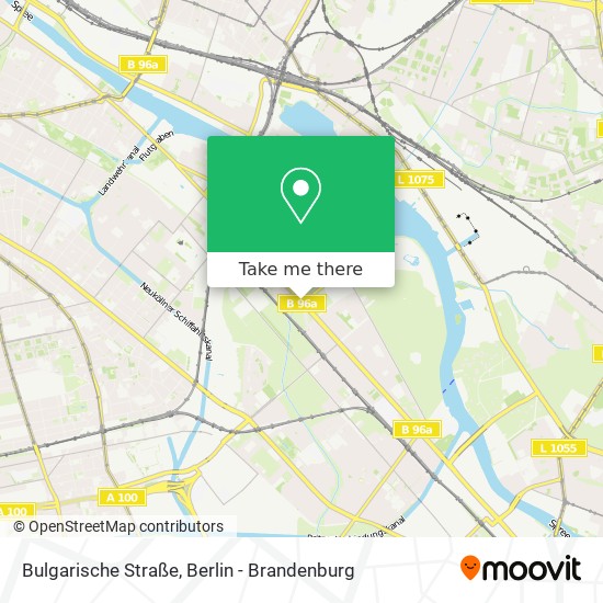 Bulgarische Straße map