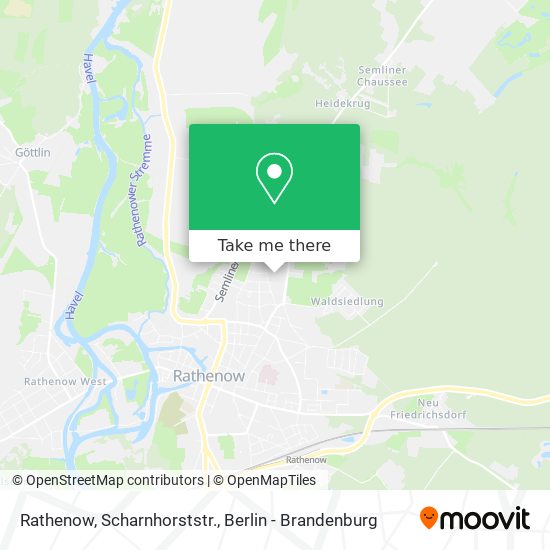 Rathenow, Scharnhorststr. map