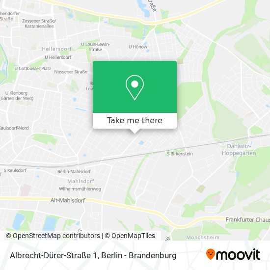 Albrecht-Dürer-Straße 1 map