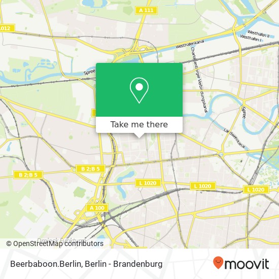 Beerbaboon.Berlin map