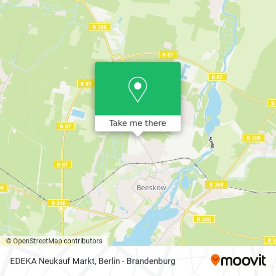 Карта EDEKA Neukauf Markt