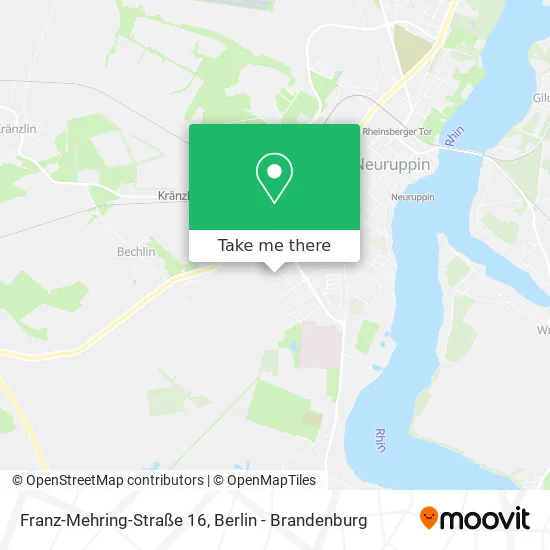 Карта Franz-Mehring-Straße 16