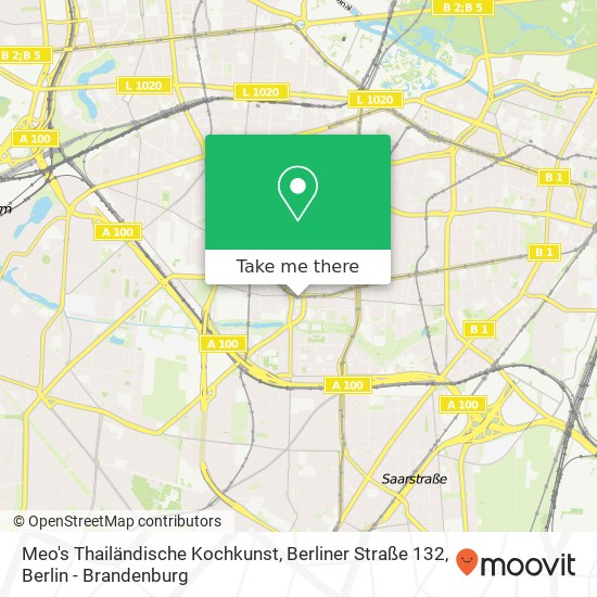 Meo's Thailändische Kochkunst, Berliner Straße 132 map