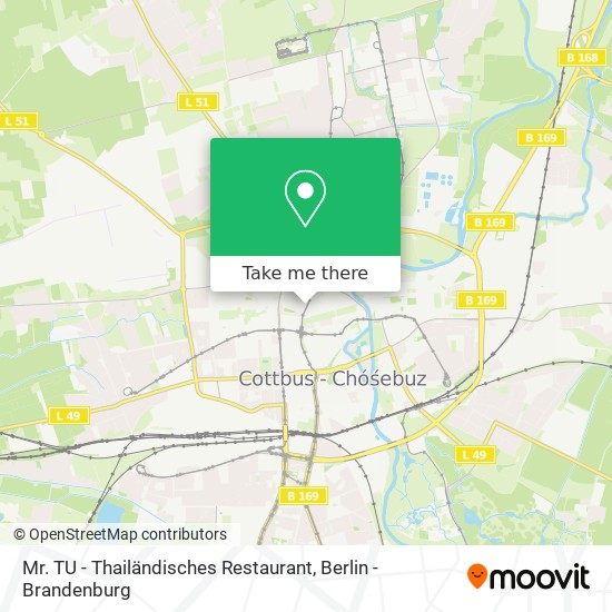 Mr. TU - Thailändisches Restaurant map