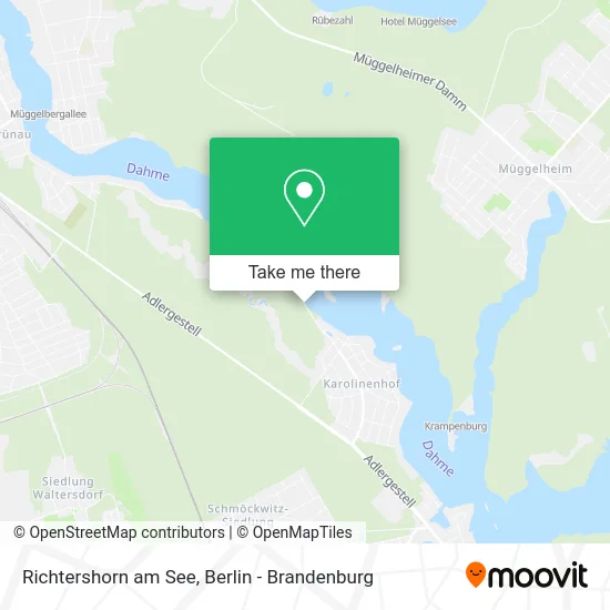 Карта Richtershorn am See