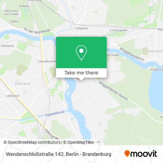 Карта Wendenschloßstraße 142