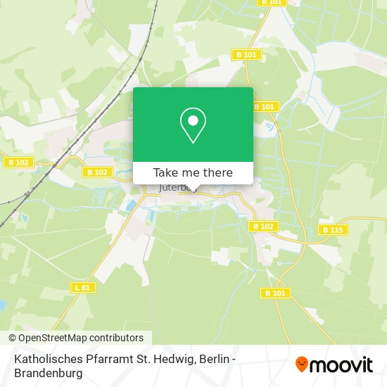 Katholisches Pfarramt St. Hedwig map