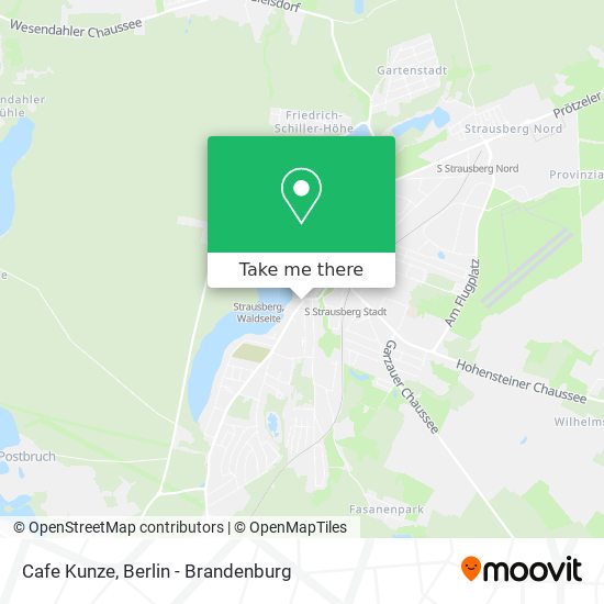 Cafe Kunze map