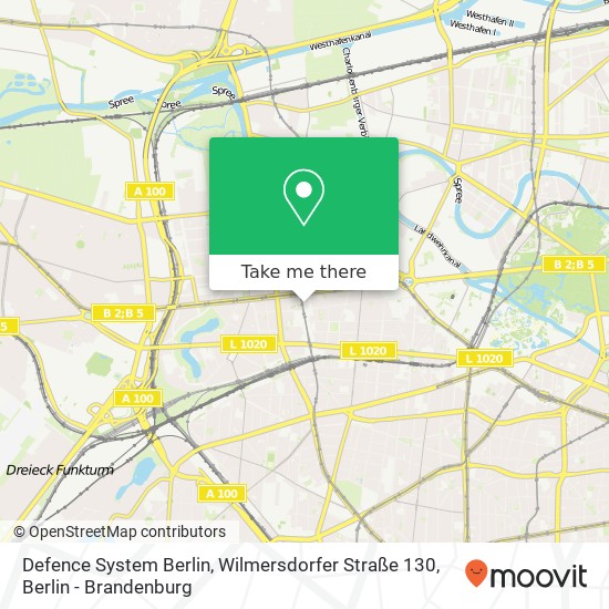 Defence System Berlin, Wilmersdorfer Straße 130 map