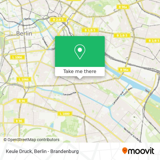 Keule Druck map