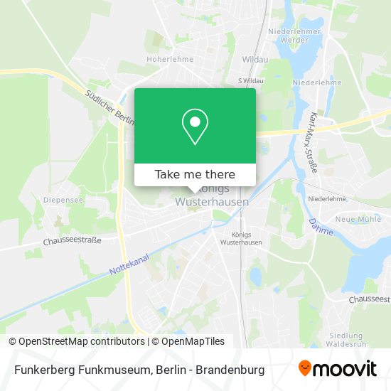 Funkerberg Funkmuseum map