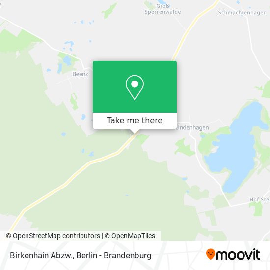 Birkenhain Abzw. map