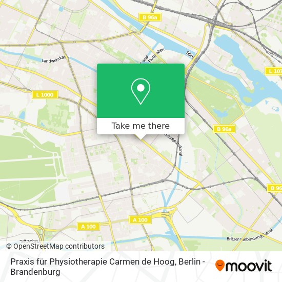 Praxis für Physiotherapie Carmen de Hoog map