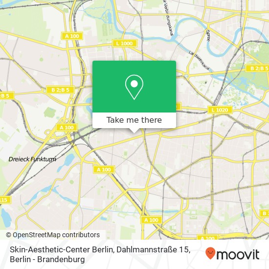 Skin-Aesthetic-Center Berlin, Dahlmannstraße 15 map