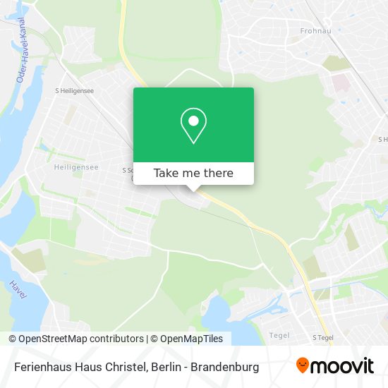 Ferienhaus Haus Christel map