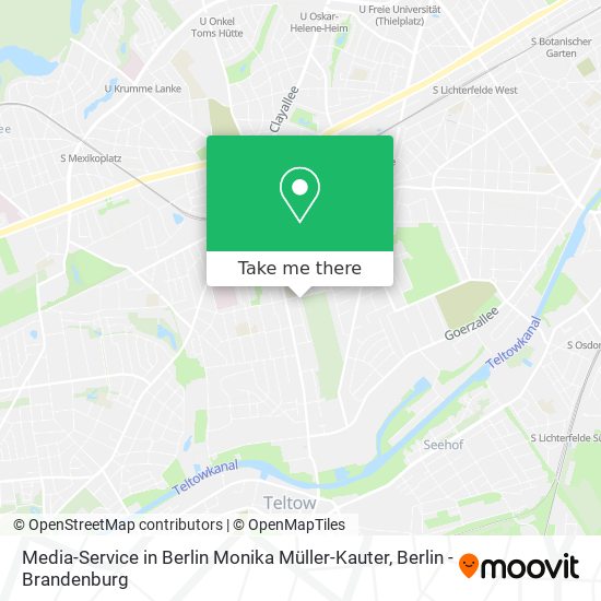 Media-Service in Berlin Monika Müller-Kauter map