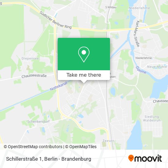 Schillerstraße 1 map