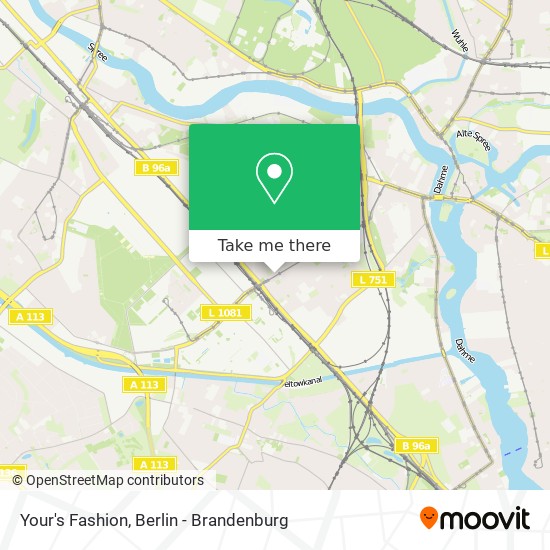 Your's Fashion map