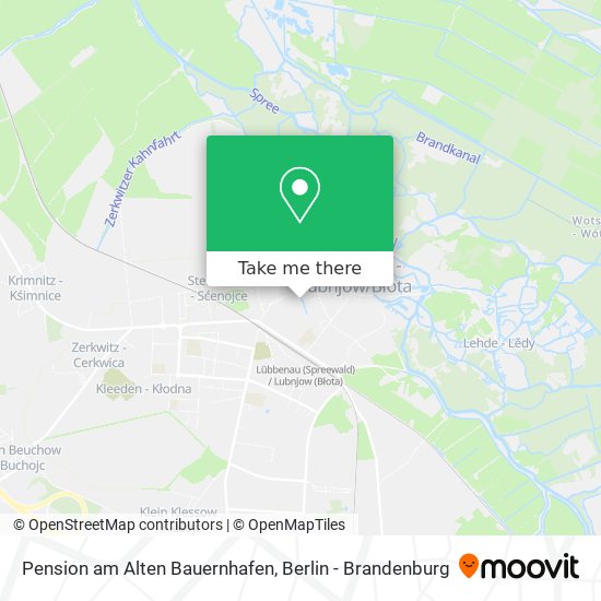 Pension am Alten Bauernhafen map