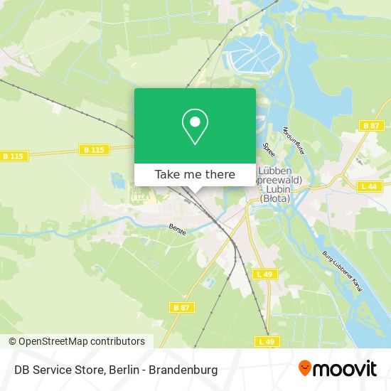 DB Service Store map