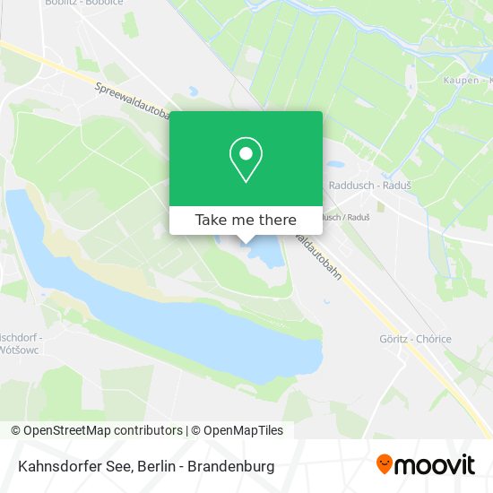 Kahnsdorfer See map