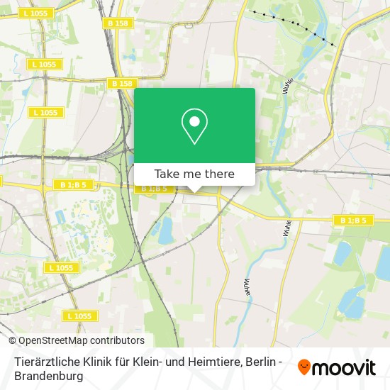 Tierärztliche Klinik für Klein- und Heimtiere map