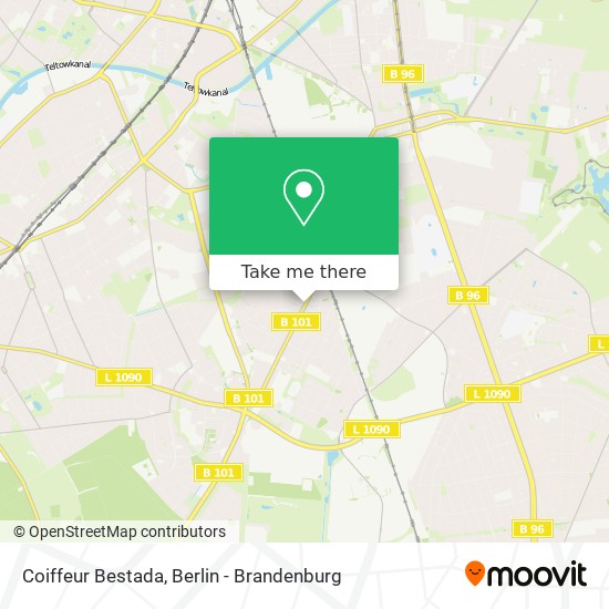 Coiffeur Bestada map