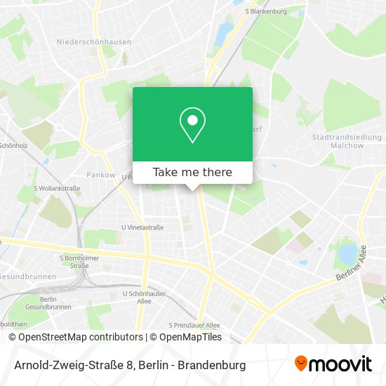 Arnold-Zweig-Straße 8 map