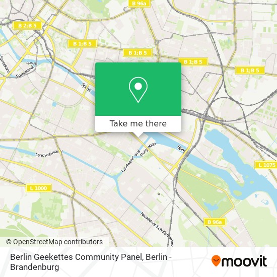 Карта Berlin Geekettes Community Panel