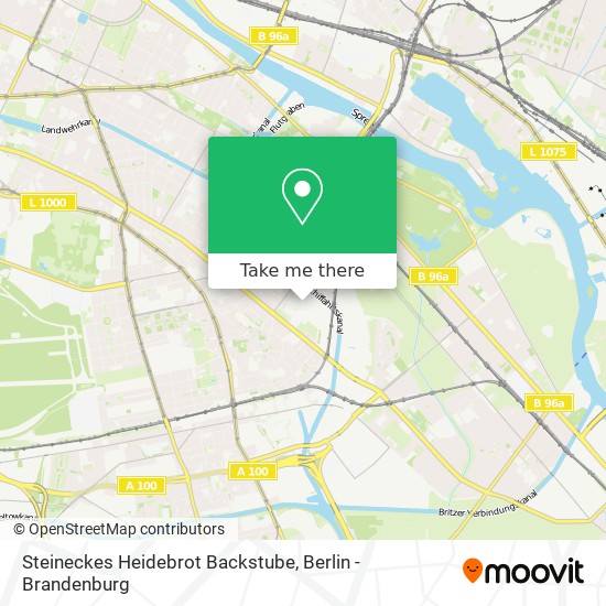 Карта Steineckes Heidebrot Backstube