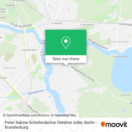 Peter Sabine Schieferdecker Detektei Adler map