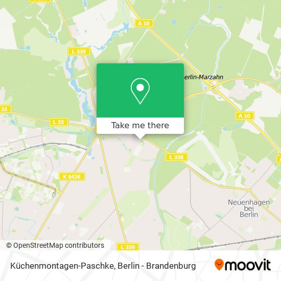 Küchenmontagen-Paschke map